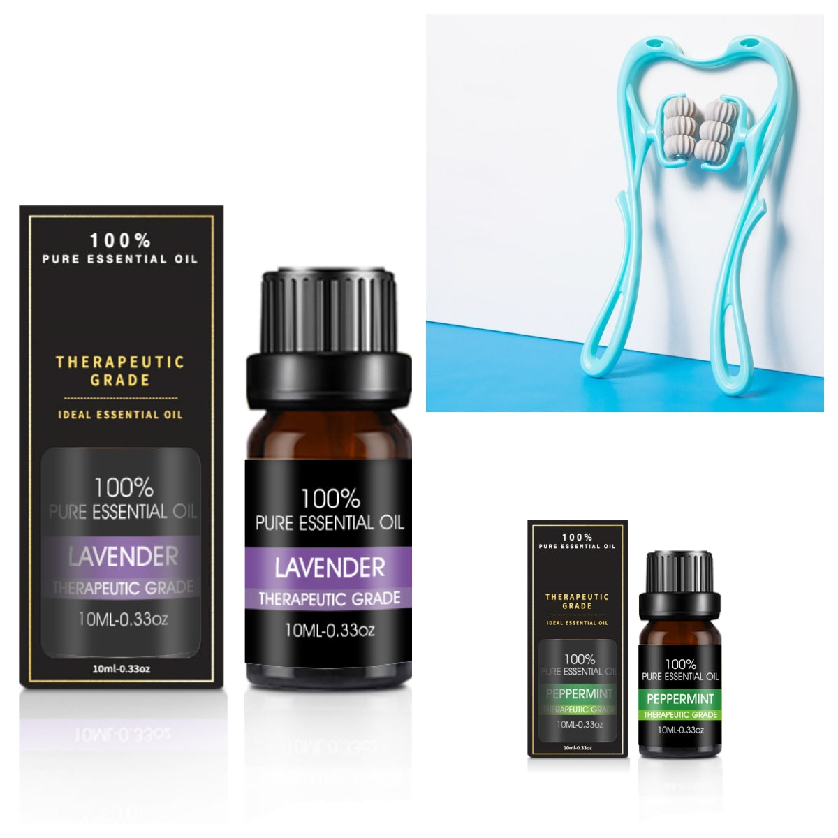 Organic Essential Oils Set Top Sale Natural Therapeutic Grade Aromatherapy Oil Gift Kit For Diffuser