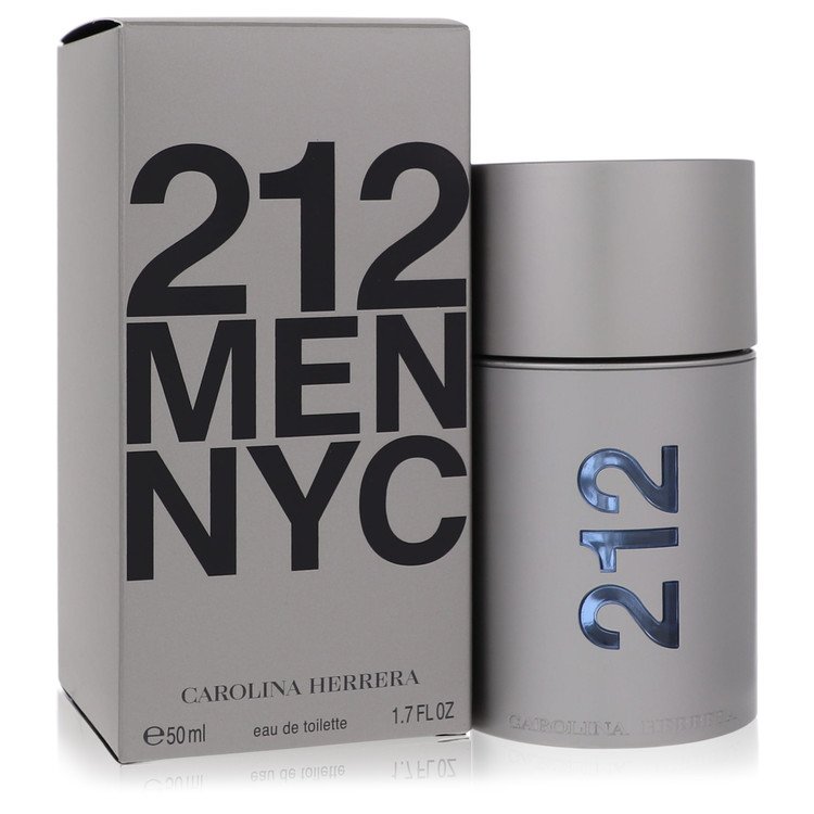 212 By Carolina Herrera Eau De Toilette Spray (New Packaging) 1.7 Oz For Men