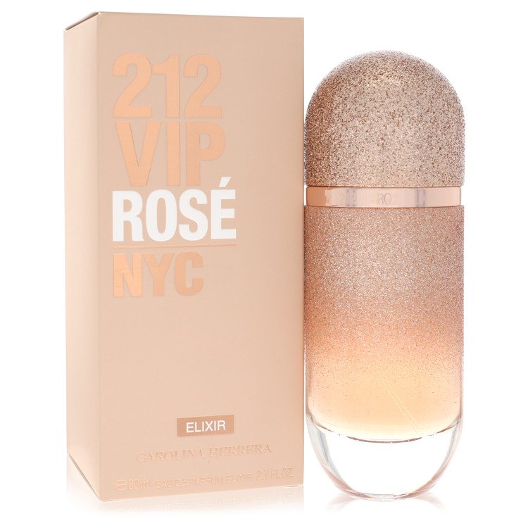212 Vip Rose Elixir By Carolina Herrera Eau De Parfum Spray 2.7 Oz For Women