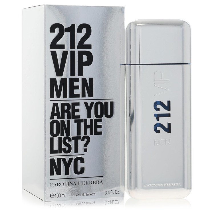 212 Vip By Carolina Herrera Eau De Toilette Spray 3.4 Oz For Men
