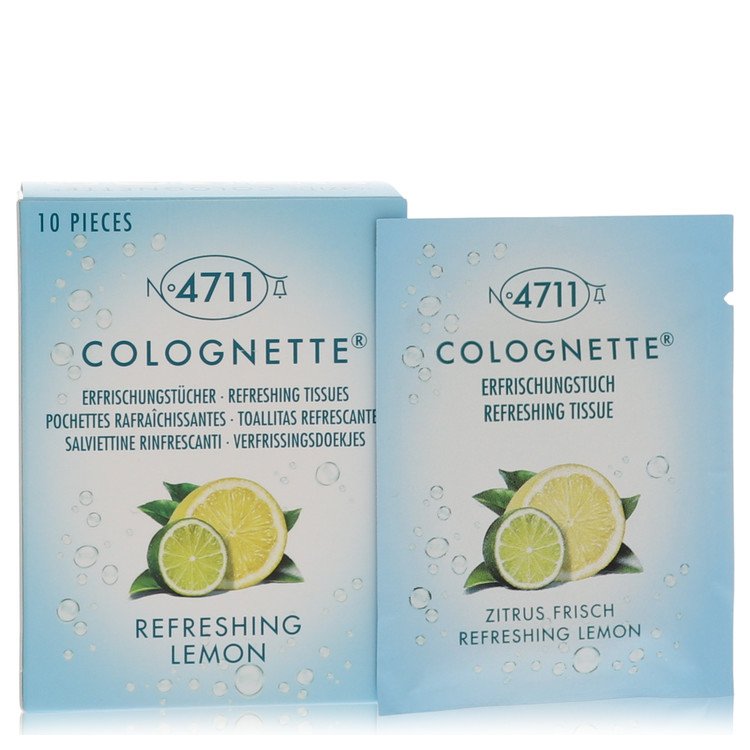 4711 Colognette Refreshing Lemon By 4711 Box Of 10 Refreshing Tissues -- For Men
