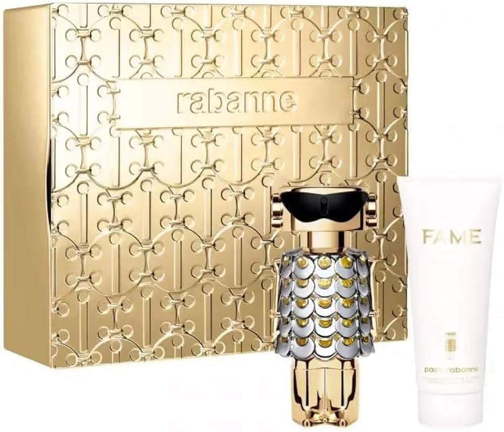 Paco Rabanne Fame 2 Pcs Set For Women: 1.7 Eau De Parfum Spray + 2.5 Body Lotion