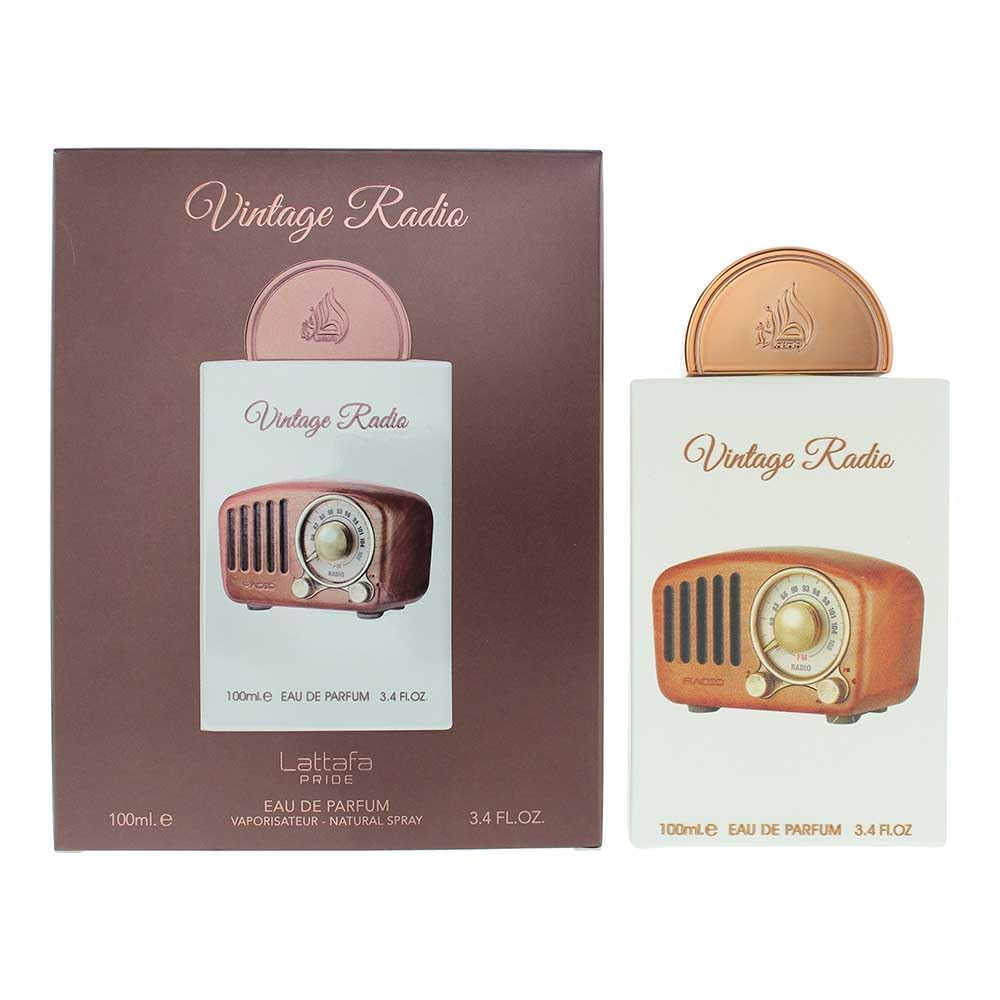 Lattafa Vintage Radio 3.4 Eau De Parfum Spray