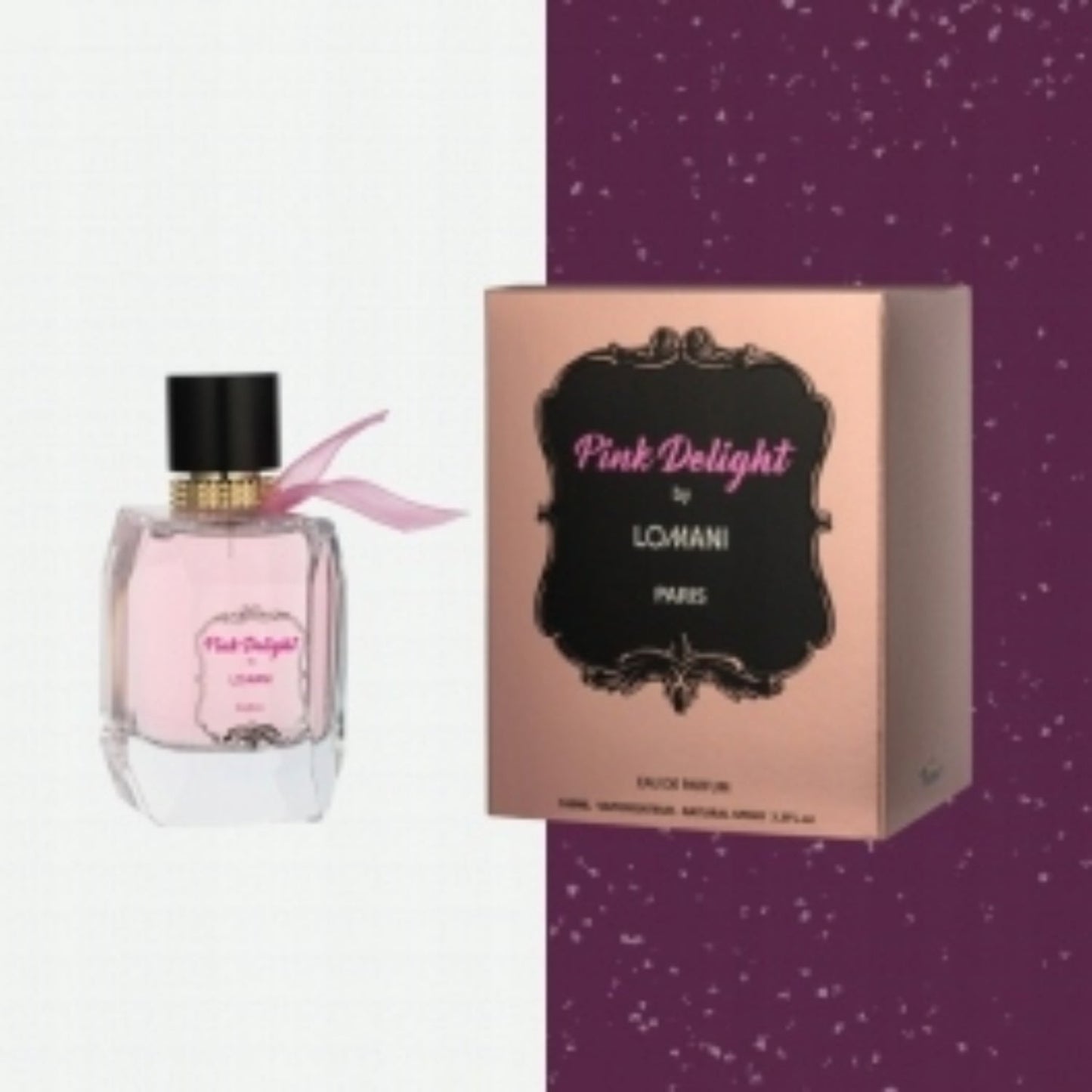 Lomani Pink Delight By Lomani Eau De Parfum Spray 3.3 Oz For Women