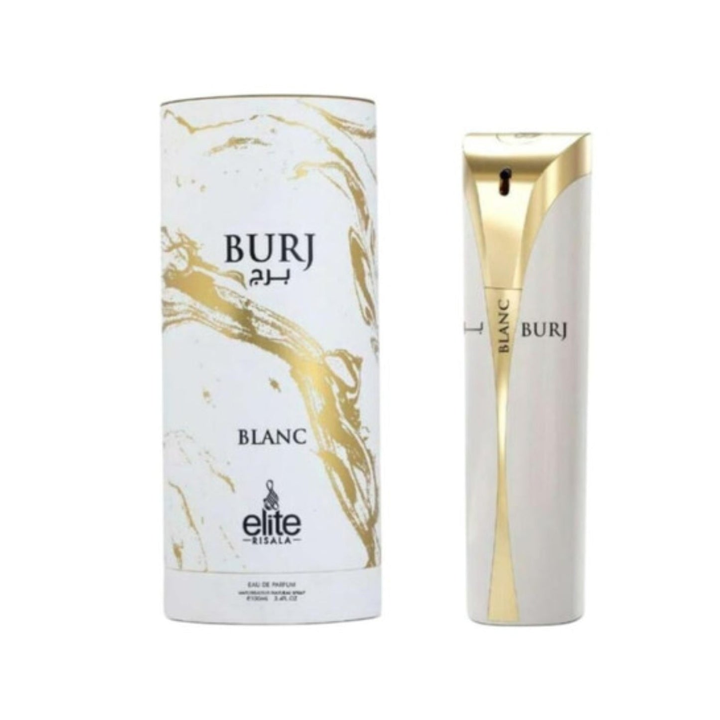 Risala Elite Burj Blanc By Risala Eau De Parfum Spray 3.4 Oz For Men
