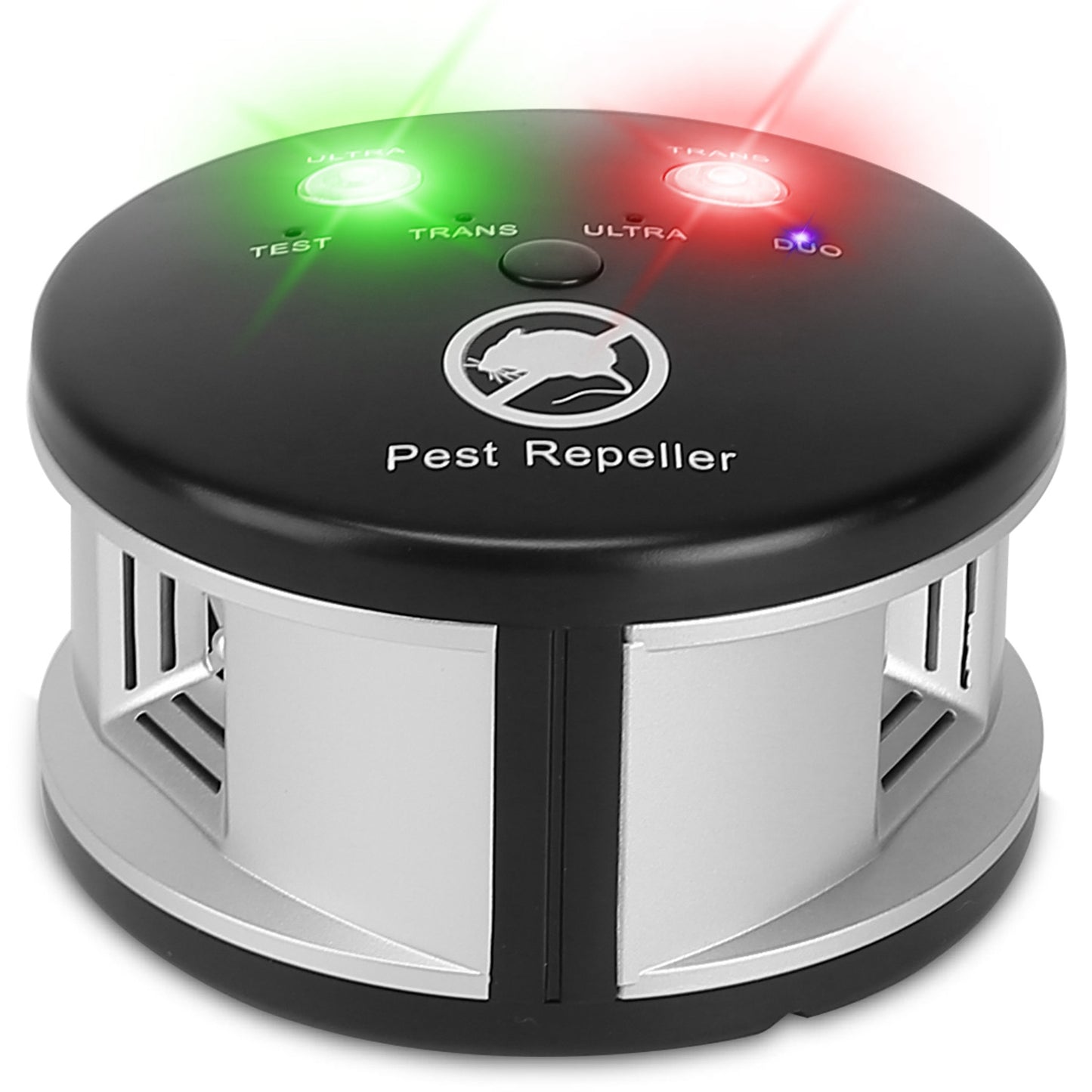 360° Ultrasonic Pest Repeller Electronic Plug-in Pest Control Mouse Chaser Blocker Repellent Deterrent with Pressure Wave & Ultrasonic Sound for Indoo