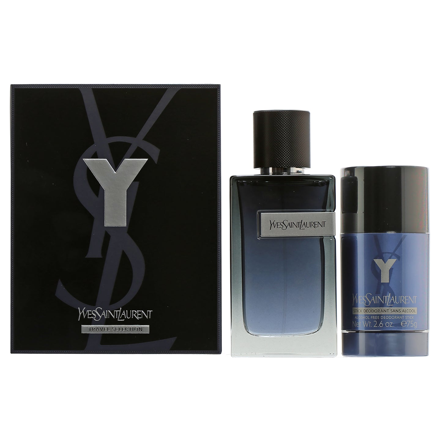 Y By Yves Saint Laurent 2 Pce Gift Set: 3.4 EDP + 10 Ml EDP For Men