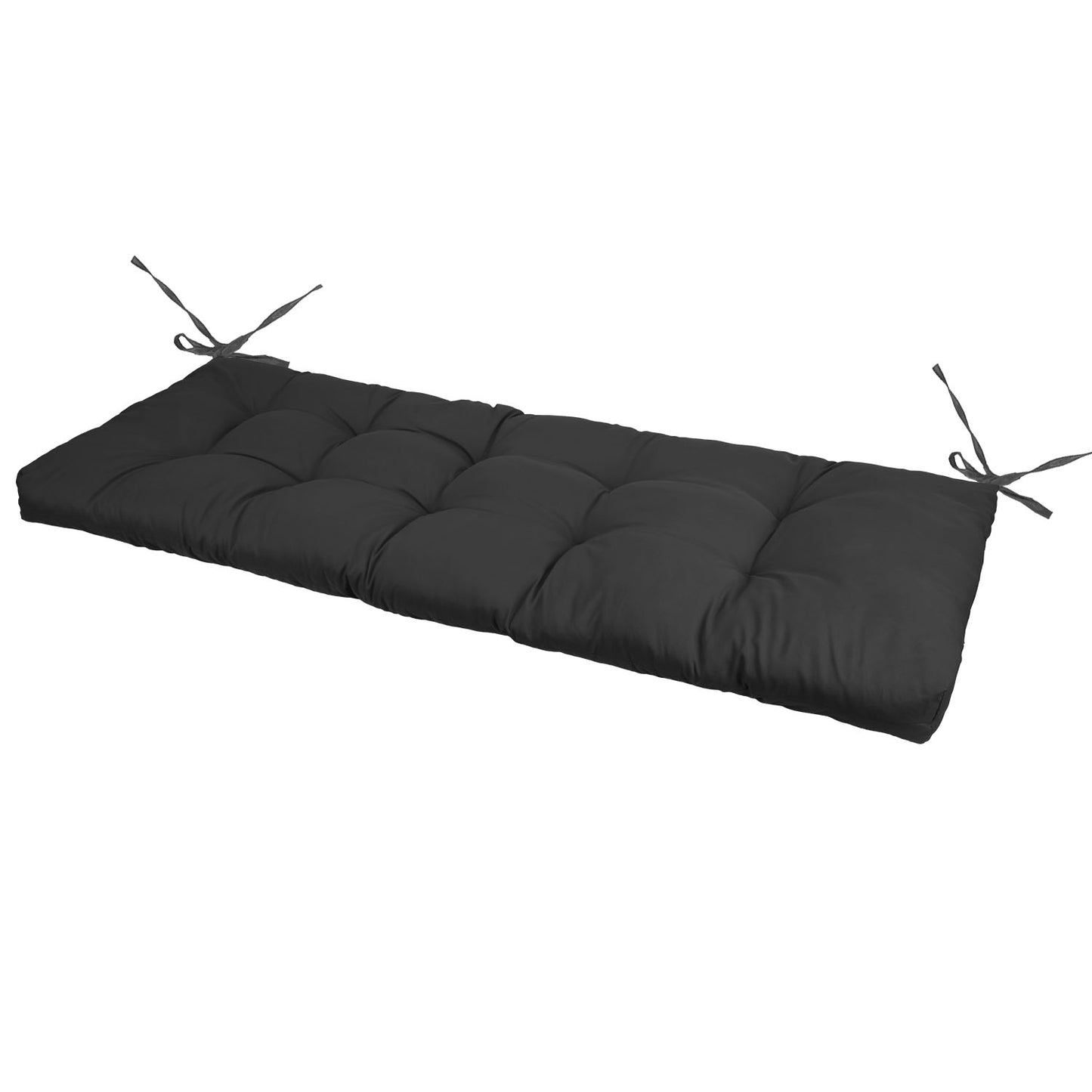 Bench Seat Cushion For Indoor Outdoor Furniture Non Slip Long Chair Cushion with Ties Strap Swing Cushion 51.18x19.68IN For Garden Patio Balcony Entr
