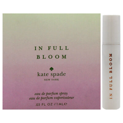 Kate Spade In Full Bloom EDP Spray On Card