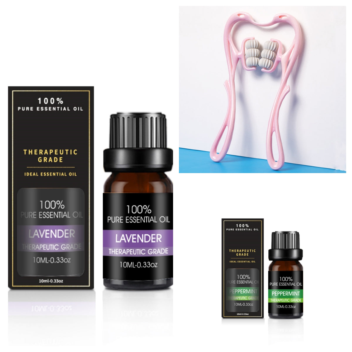 Organic Essential Oils Set Top Sale Natural Therapeutic Grade Aromatherapy Oil Gift Kit For Diffuser