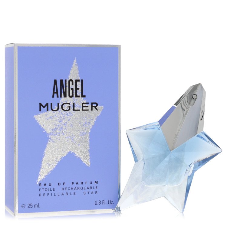 Angel By Thierry Mugler Eau De Parfum Spray Refillable .8 Oz For Women