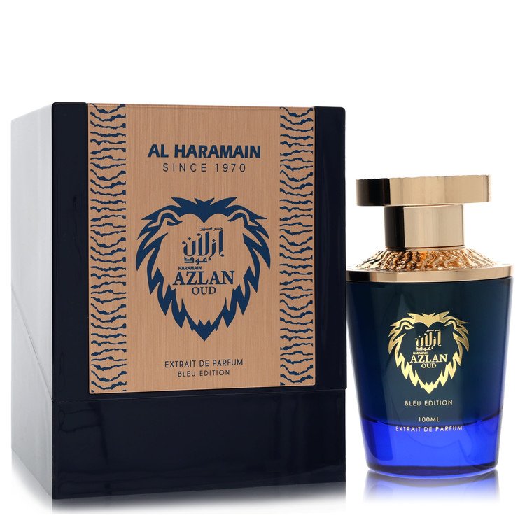 Al Haramain Azlan Oud Bleu By Al Haramain Extrait De Parfum Spray 3.33 Oz For Men