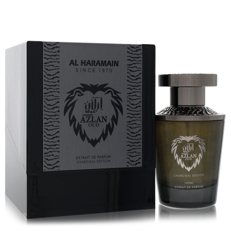 Al Haramain Azlan Oud Charcoal By Al Haramain Extrait De Parfum Spray 3.33 Oz For Men
