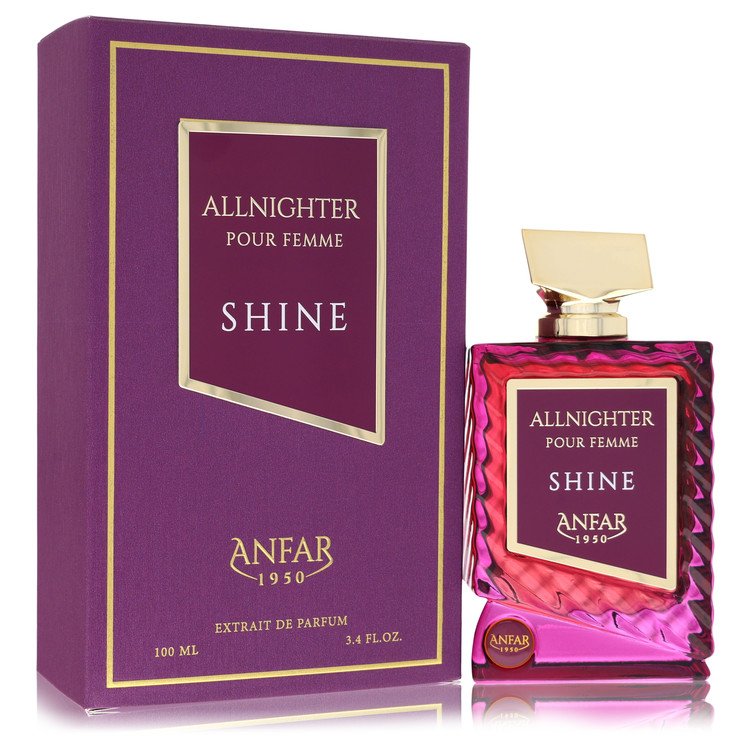 Anfar All Nighter Shine By Anfar Extrait De Parfum Spray 3.4 Oz For Women