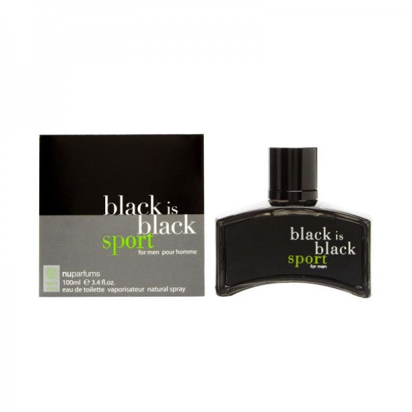 Black Is Black Sport 3.3 Fl. Oz. Eau De Toilette Spray Men