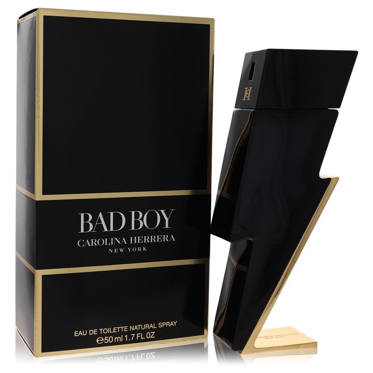 Bad Boy By Carolina Herrera Eau De Toilette Spray 1.7 Oz For Men