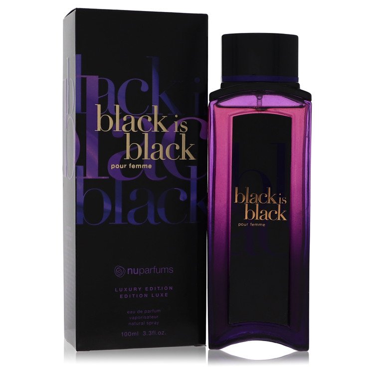 Black Is Black By Nu Parfums Eau De Parfum Spray 3.3 Oz For Women