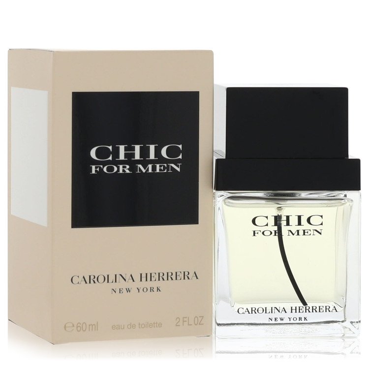 Chic By Carolina Herrera Eau De Toilette Spray 2 Oz For Men