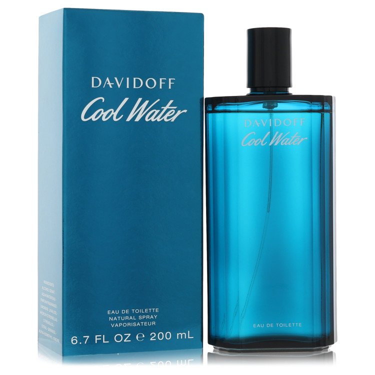 Cool Water By Davidoff Eau De Toilette Spray 6.7 Oz For Men