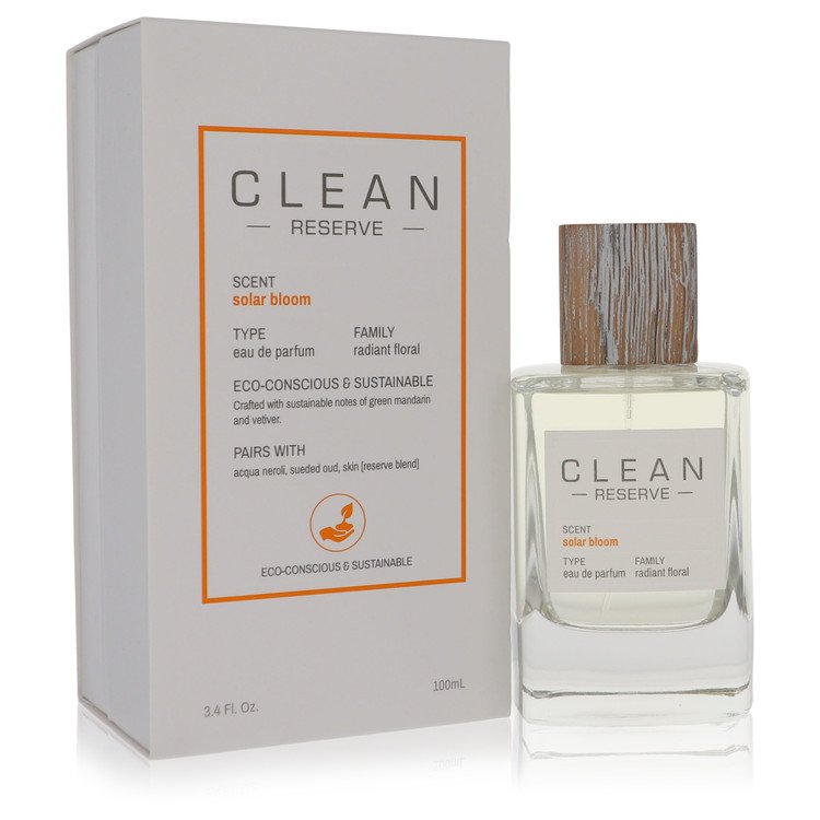 Clean Reserve Solar Bloom By Clean Eau De Parfum Spray (Unisex) 3.4 Oz For Women