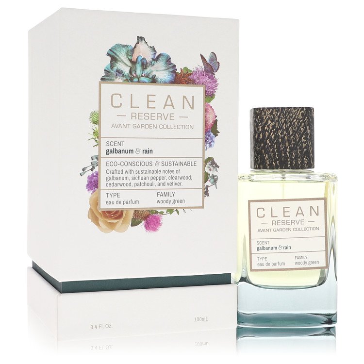 Clean Reserve Galbanum & Rain By Clean Eau De Parfum Spray (Unisex) 3.4 Oz For Women