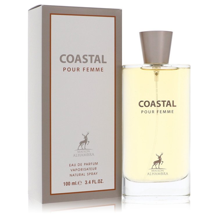 Coastal Pour Femme By Maison Alhambra Eau De Parfum Spray 3.4 Oz For Women