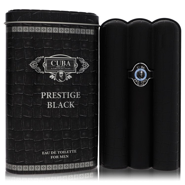 Cuba Prestige Black By Fragluxe Eau De Toilette Spray 3 Oz For Men