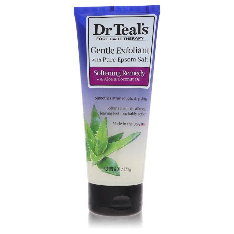 Dr Teal'S Gentle Exfoliant With Pure Epson Salt By Dr Teal'S Gentle Exfoliant With Pure Epsom Salt Softening Remedy With Aloe & Coconut Oil (Unisex) 6 Oz For Women