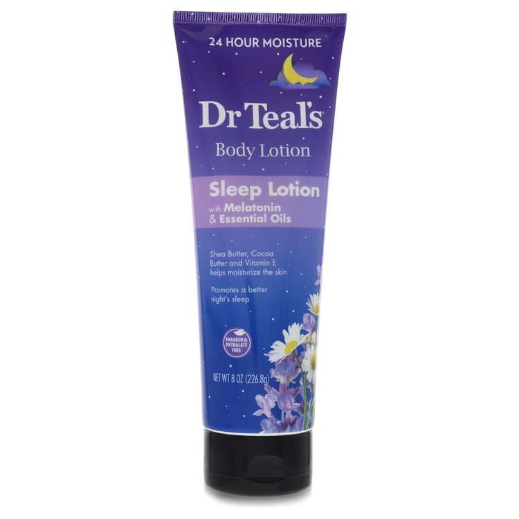 Dr Teal'S Sleep Lotion By Dr Teal'S Sleep Lotion With Melatonin & Essential Oils Promotes A Better Night'S Sleep (Shea Butter, Cocoa Butter And Vitamin E 8 Oz For Women