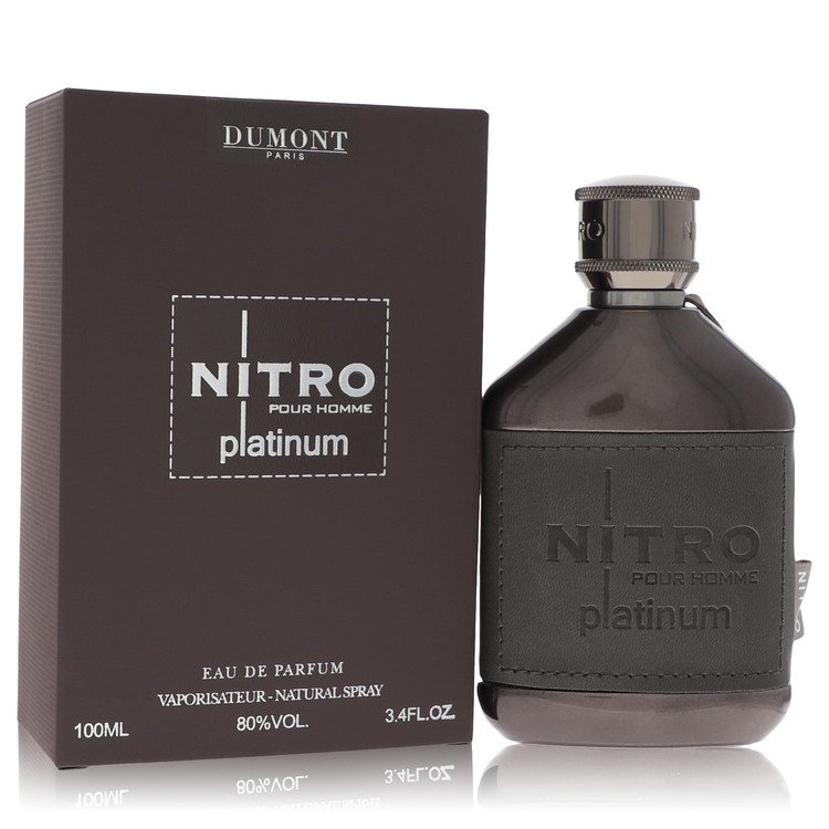 Dumont Nitro Platinum By Dumont Paris Eau De Parfum Spray 3.4 Oz For Men