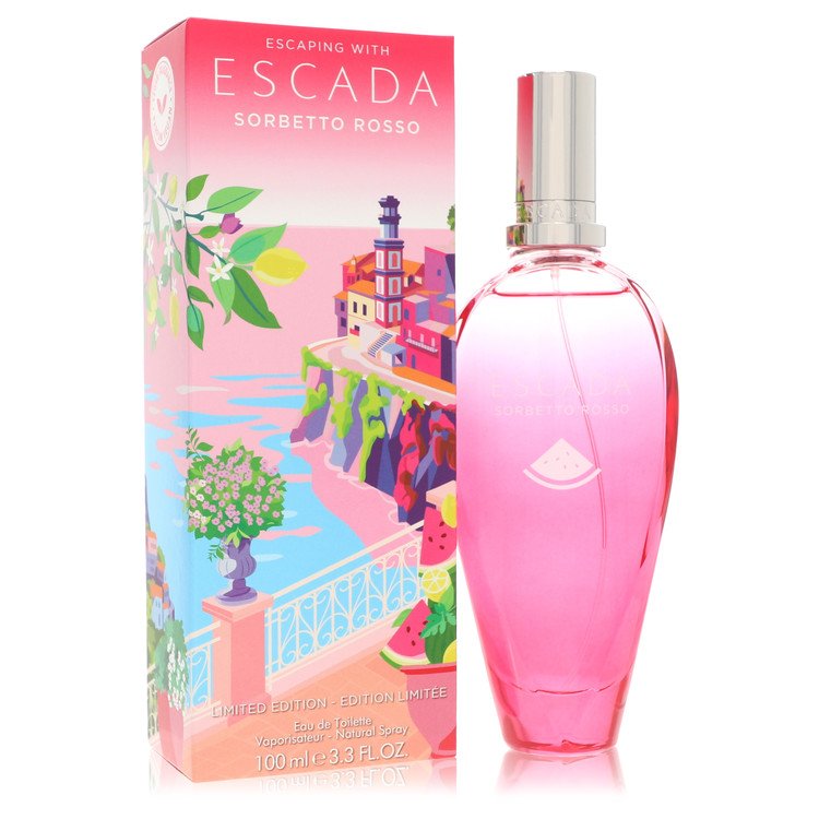 Escada Sorbetto Rosso By Escada Eau De Toilette Spray (Limited Edition) 3.3 Oz For Women