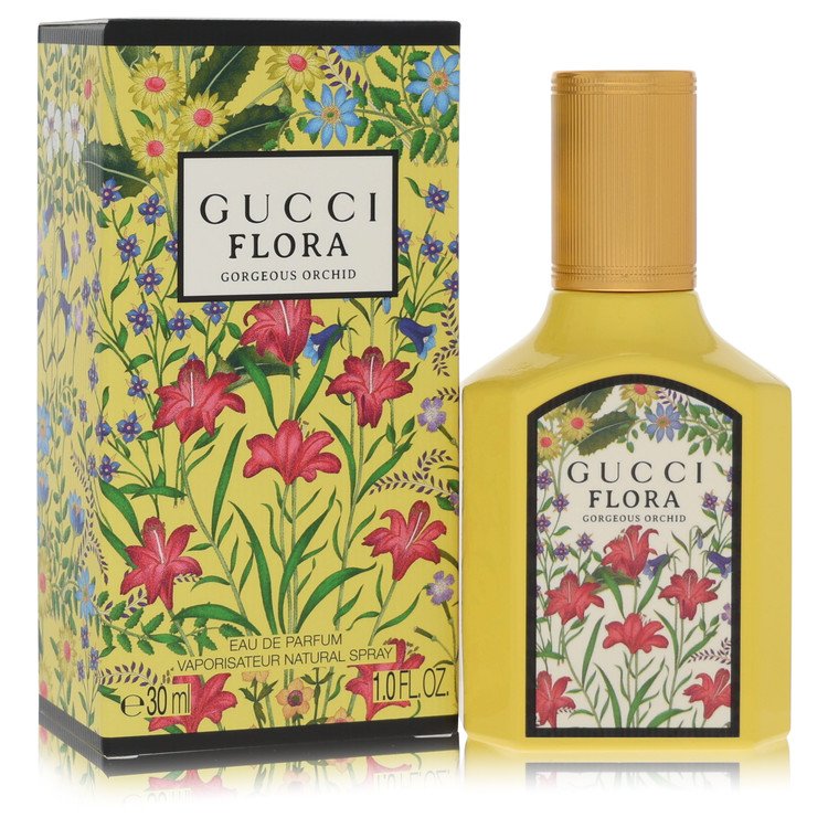 Flora Gorgeous Orchid By Gucci Eau De Parfum Spray 1.0 Oz For Women