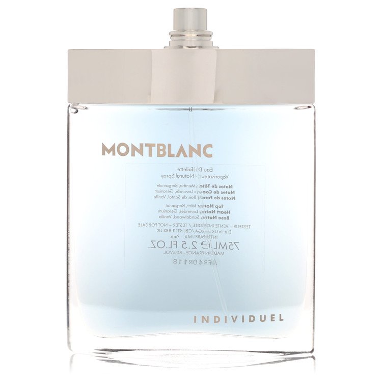 Individuelle By Mont Blanc Eau De Toilette Spray (Tester) 2.5 Oz For Men