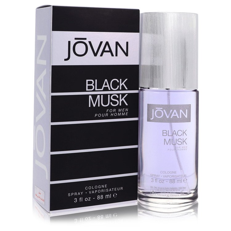 Jovan Black Musk By Jovan Cologne Spray 3 Oz For Men