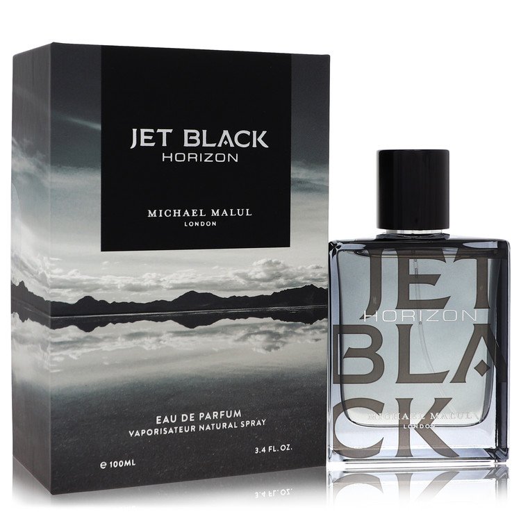 Jet Black Horizon By Michael Malul Eau De Parfum Spray 3.4 Oz For Men