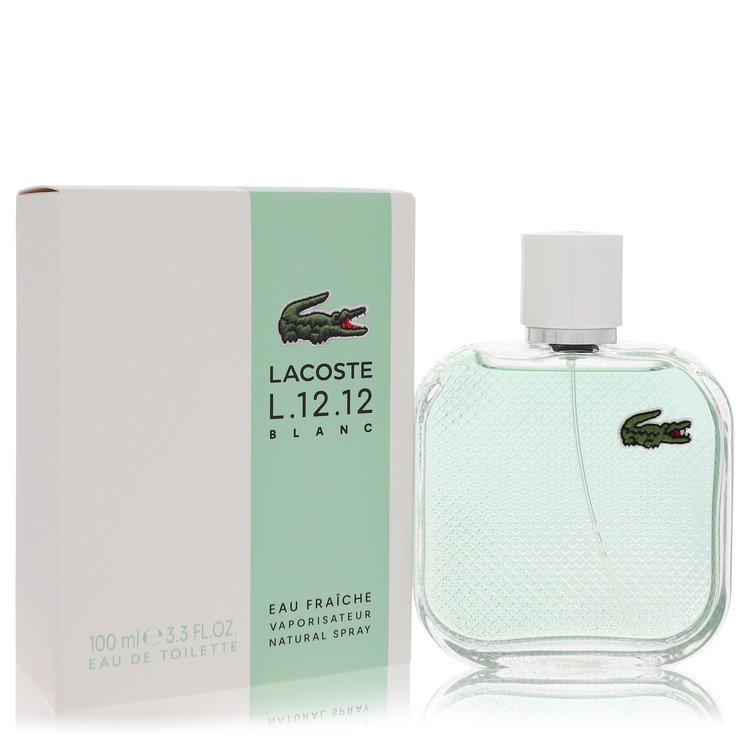 Lacoste Eau De Lacoste L.12.12 Blanc Eau Fraichie By Lacoste Eau De Toilette Spray 3.4 Oz For Men