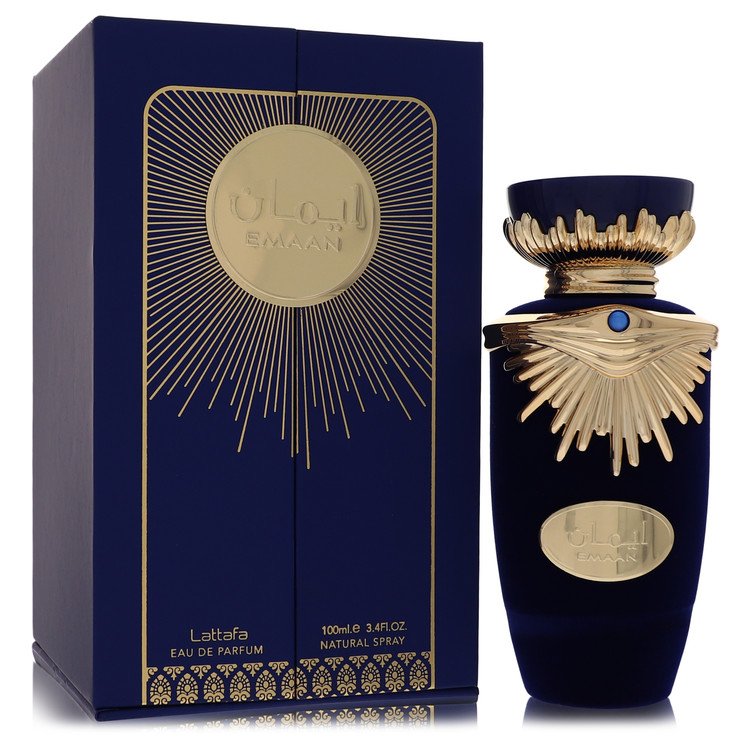 Lattafa Emaan By Lattafa Eau De Parfum Spray (Unisex) 3.4 Oz For Men