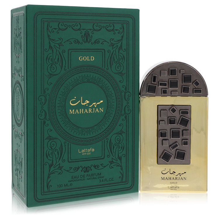Lattafa Pride Maharjan Gold By Lattafa Eau De Parfum Spray (Unisex) 3.4 Oz For Men