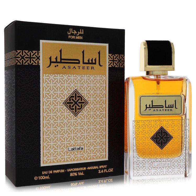 Lattafa Asateer By Lattafa Eau De Parfum Spray 3.4 Oz For Men