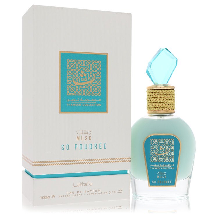 Lattafa Musk So Poudree By Lattafa Eau De Parfum Spray (Unisex) 3.4 Oz For Women