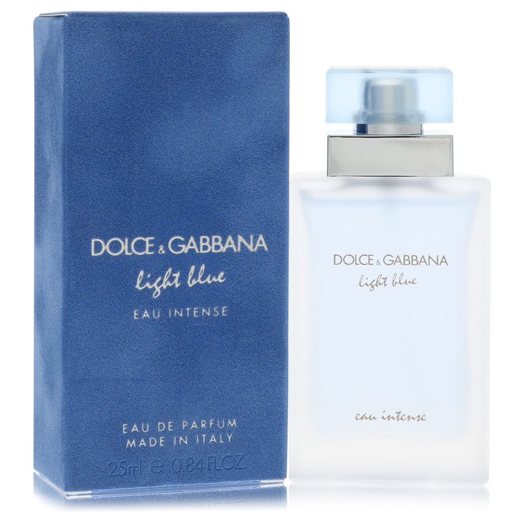 Light Blue Eau Intense By Dolce & Gabbana Eau De Parfum Spray 0.85 Oz For Women
