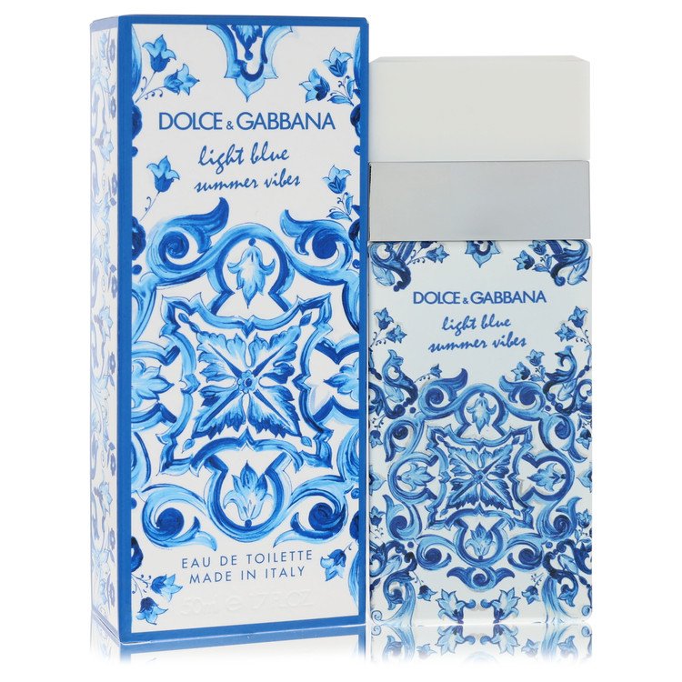 Light Blue Summer Vibes By Dolce & Gabbana Eau De Toilette Spray 1.7 Oz For Women