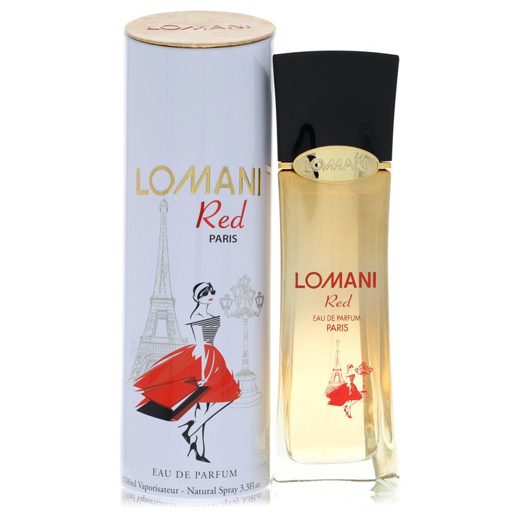 Lomani Red By Lomani Eau De Parfum Spray 3.3 Oz For Women