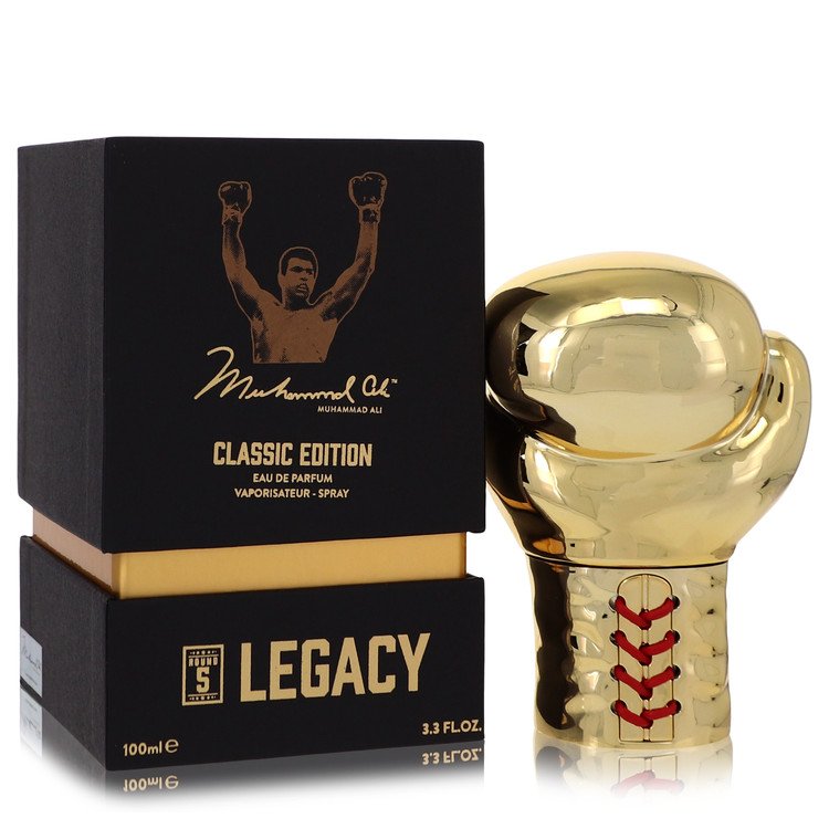 Muhammad Ali Legacy Round 5 By Muhammad Ali Eau De Parfum Spray (Classic Edition) 3.3 Oz For Men