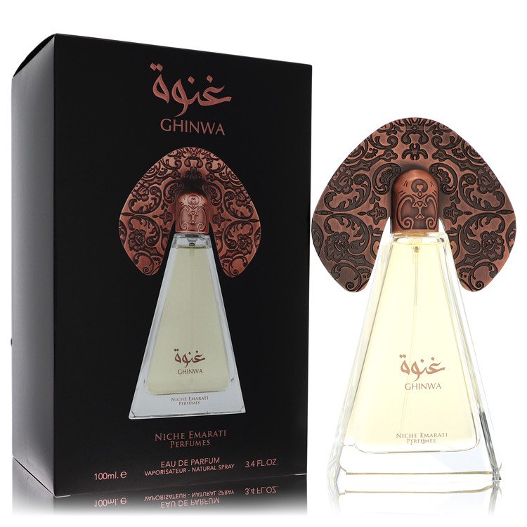 Niche Emarati Ghinwa By Lattafa Eau De Parfum Spray (Unisex) 3.4 Oz For Women