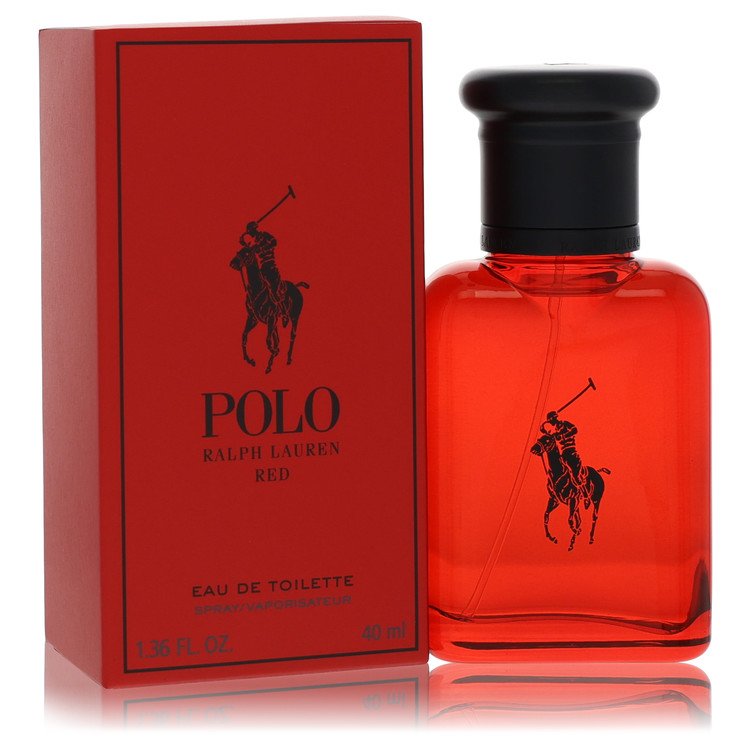 Polo Red By Ralph Lauren Eau De Toilette Spray 1.3 Oz For Men