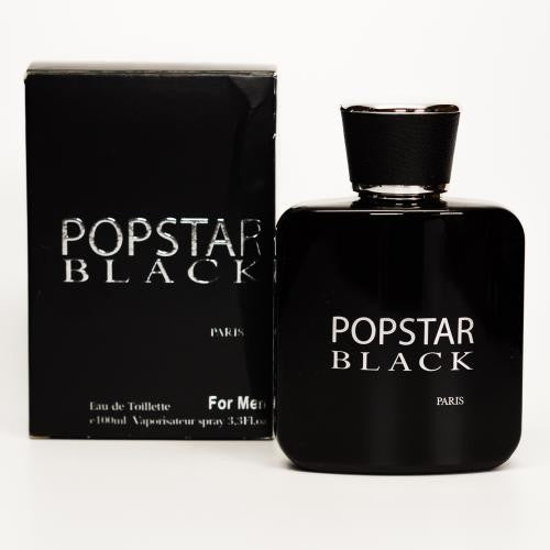 Popstar Black By Popstar 3.3 Fl.Oz. EDT Spray For Men