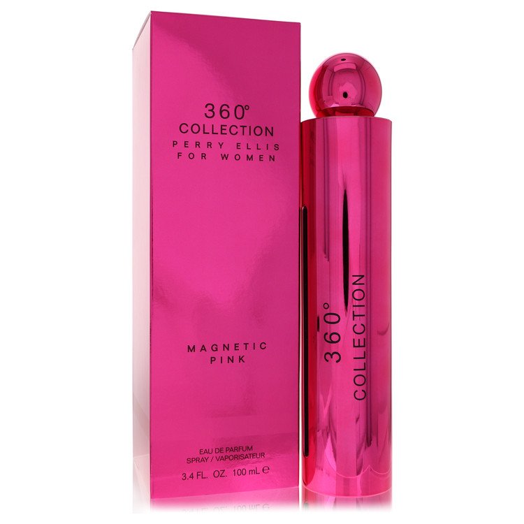 Perry Ellis 360 Collection Magnetic Pink By Perry Ellis Eau De Parfum Spray 3.4 Oz For Women