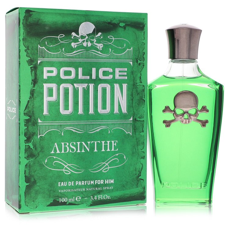 Police Potion Absinthe By Police Colognes Eau De Parfum Spray 3.4 Oz For Men