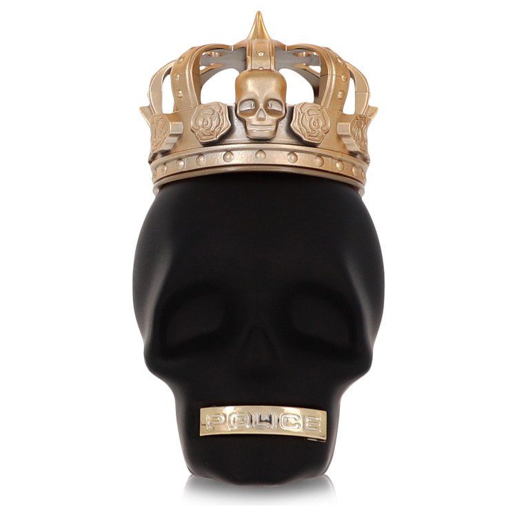 Police To Be The King By Police Colognes Eau De Toilette Spray (Tester) 4.2 Oz For Men